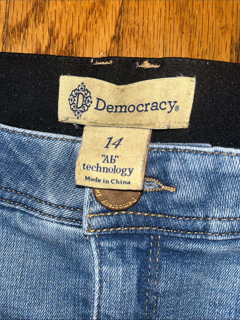 Democracy Ab Technology Blue Jeans Size 14 - Picture 2 of 8